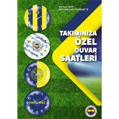 Mgm Spor Saat Duvar Taraftar Fenerbahçe Lisanslı Ürün