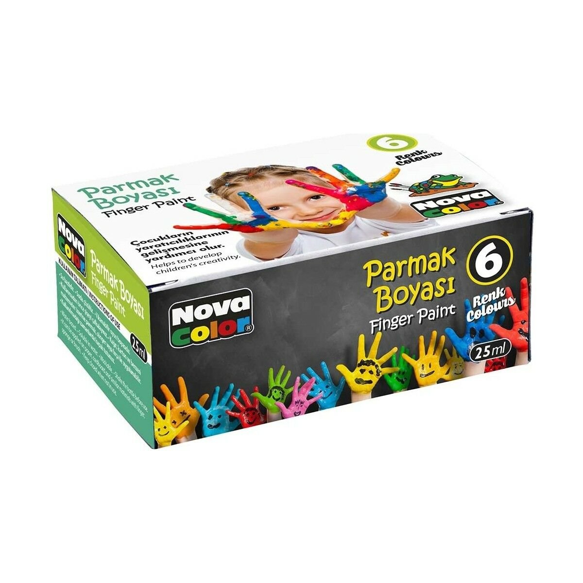 Nova Color Parmak Boya  6 Lı