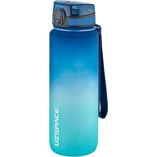 Uzspace Tritan Su Matarası 800ml Mavi Yeşil