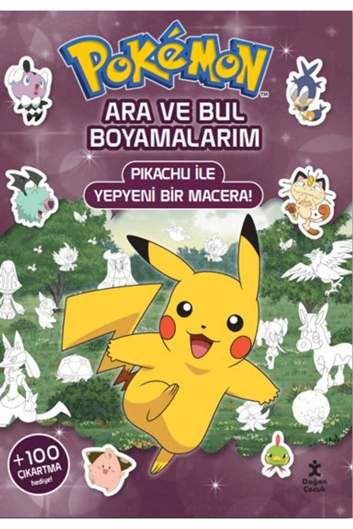 Pokemon Ara Ve Bul Boyamalarm Pikachu