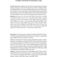 Harry Potter - Felsefe Taşı 1