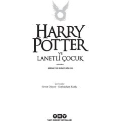 Harry Potter Ve Lanetli Çocuk