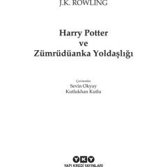 Harry Potter - Zümrüdü Anka Yoldaşlığı 5