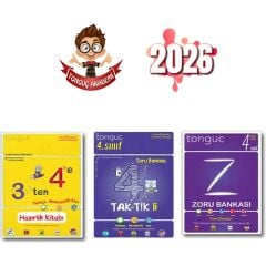 3 Ten 4 E Hazırlık Kitabı+ 4. Sınıf Taktikli S.b. + 4. Sınıf Zoru Bankası