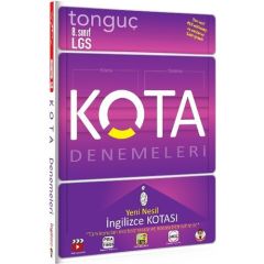 Tonguç Akademi 8. Sınıf LGS Kota Ingilizce Denemeleri