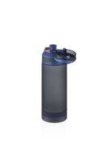 DILLER Kilitli Kapak Taşıma Askılı Lacivert Spor Matarası 790 ml