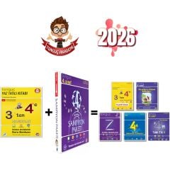 3 Ten 4 E Hazırlık Kitabı+ 4. Sınıf Şampiyon Paketi