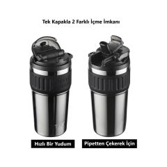 Tkk Çelik Termos Mug 630ML Gümüş