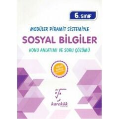 6. Sınıf Sosyal Bilgiler MPS Konu Anlatımı ve Soru Çözümü Karekök Yayınları