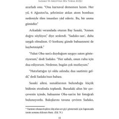 Sadako Ve Kağıttan Bin Turna Kuş