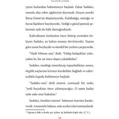 Sadako Ve Kağıttan Bin Turna Kuş