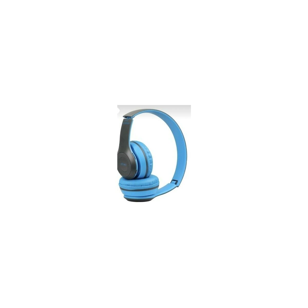 P47 Wireless 5.0+Edr Bluetooth Kablosuz Mp3 Çalar Kulaklık P47 Mavi