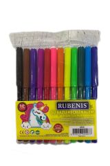 Rubenis 12 Li Keçeli Kalem