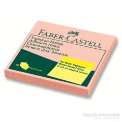 Faber Castell Post It  75x75 Pembe