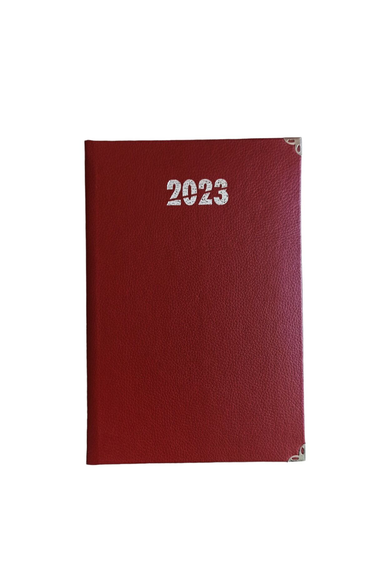 Yağmur 14x20 Ajanda 2023  S. Deri Bordo