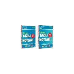 6. Sınıf Yazılı Notları 1. Dönem ve 2. Dönem 1 ve 2. Yazılı Seti