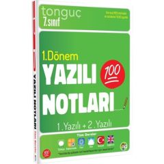 7. Sınıf Yazılı Notları 1. Dönem ve 2. Dönem 1 ve 2. Yazılı