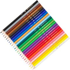 Faber Castell 24 Renk Kuru Boya
