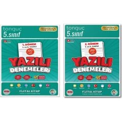 Tonguç 5. Sınıf Yazılı Denemeleri 2. Dönem 1 ve 2. Yazılı+2. Dönem 1 ve 2. Yazılı Notları