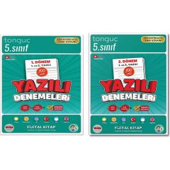 Tonguç 5. Sınıf Yazılı Denemeleri 2. Dönem 1 ve 2. Yazılı+2. Dönem 1 ve 2. Yazılı Notları