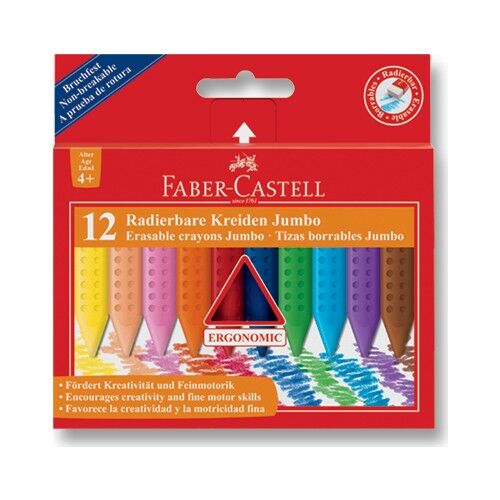 F.C. Grip Jumbo Crayon 12 Li