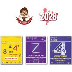 3 Ten 4 E Hazırlık Kitabı+ 4. Sınıf Zoru Bankası+ 4. Sınıf Video Anlatımlı-Etkinlikli S.b.