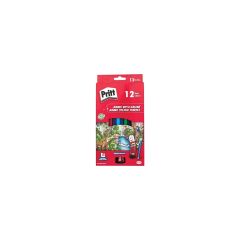 Pritt 12 Li Kuru Boya Kalemi Jumbo