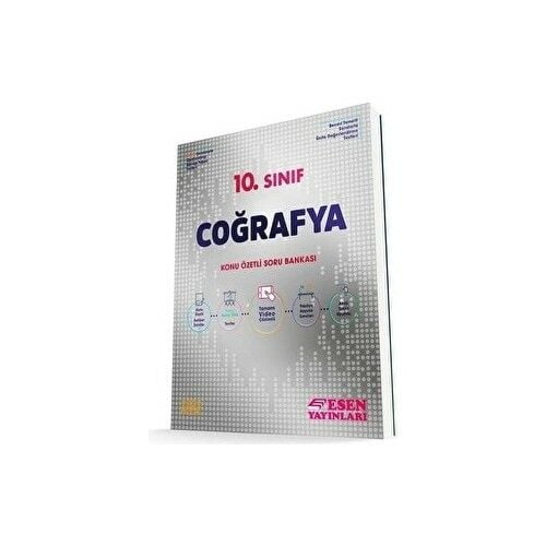 Esen Yayınları 10. Sınıf Coğrafya Konu Özetli Soru Bankası