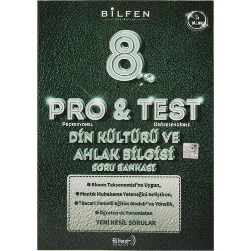 Bılfen 8 Dın Kulturu Pro&test Soru Bankası