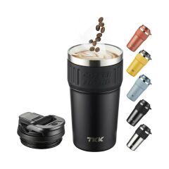 Tkk Çelik Termos Mug 630ML Mat Siyah