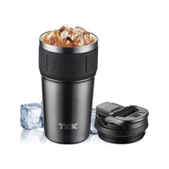 Tkk Çelik Termos Mug 630ML Koyu Gri