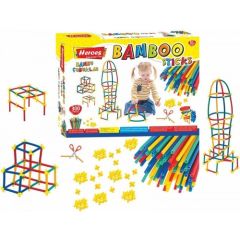 Heroes Bambu Çubukları Plastik Çubuk Eğitici Oyuncak