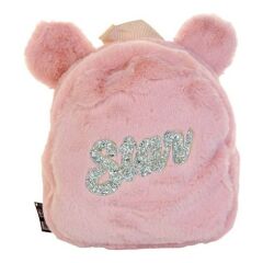 Dolphin Sırt Çantası Pembe Peluş Pb-759-A