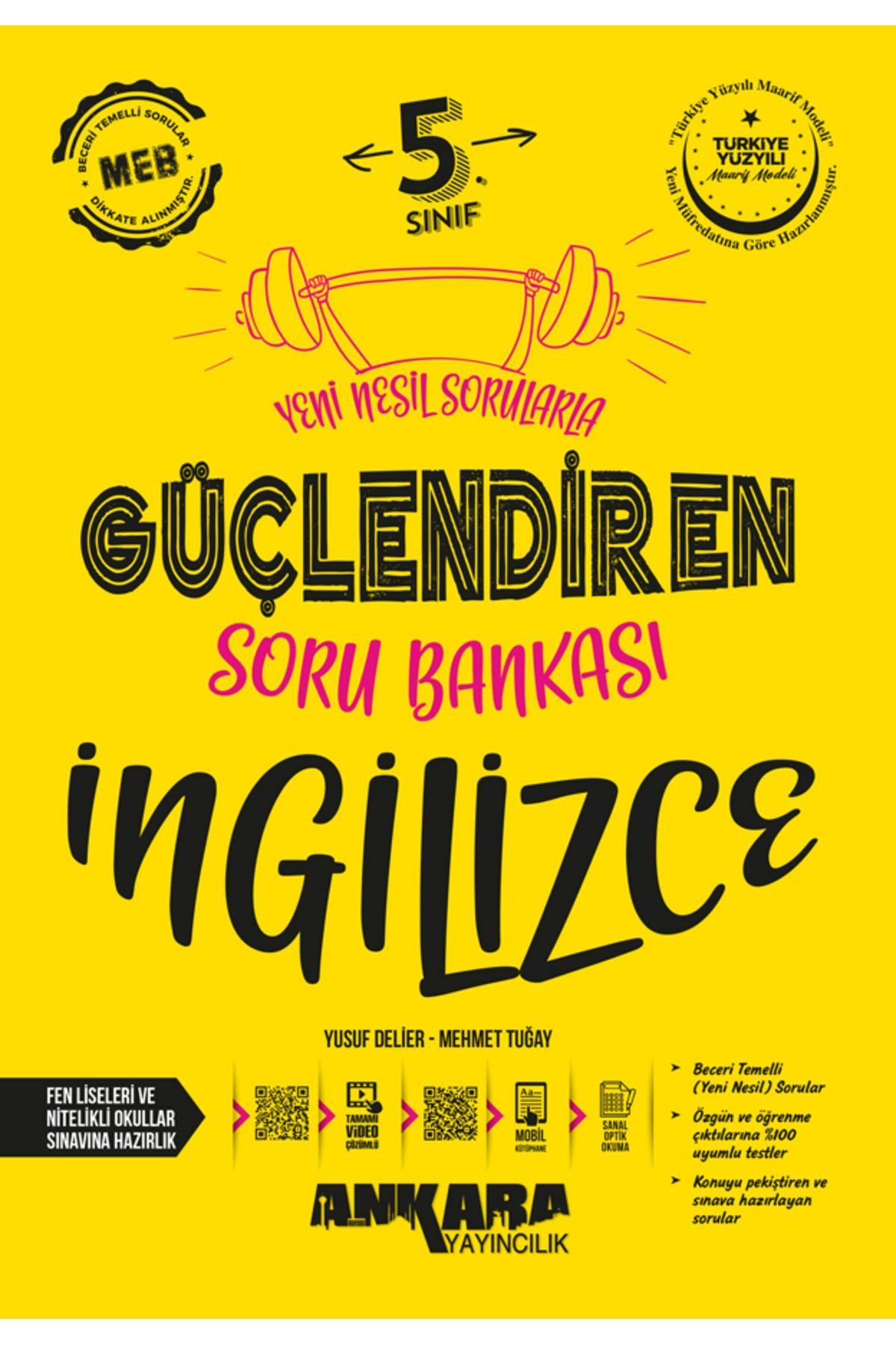 Ankara Yayıncılık 5. Sınıf İngilizce Güçlendiren Soru Bankası