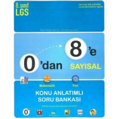 Tonguç Akademi 0'dan 8'e Sayısal Konu Anlatımlı Soru Bankası