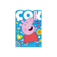 Peppa Pig / Çok Boya! Çıkartmalı Dev Boyama Kitabı