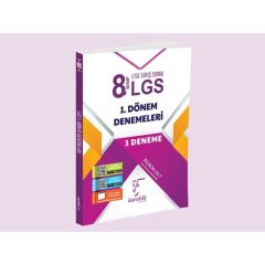 8.Sınıf Lgs 1.Dönem Denemeleri (3'lü)