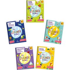 Floki Çocuk 4+ Yaş Zihinsel Ve Bilişsel Gelişim “İlk Etkinlik Kitabım” Eğitici Eğlenceli Okul Öncesi Set 5 Kitap