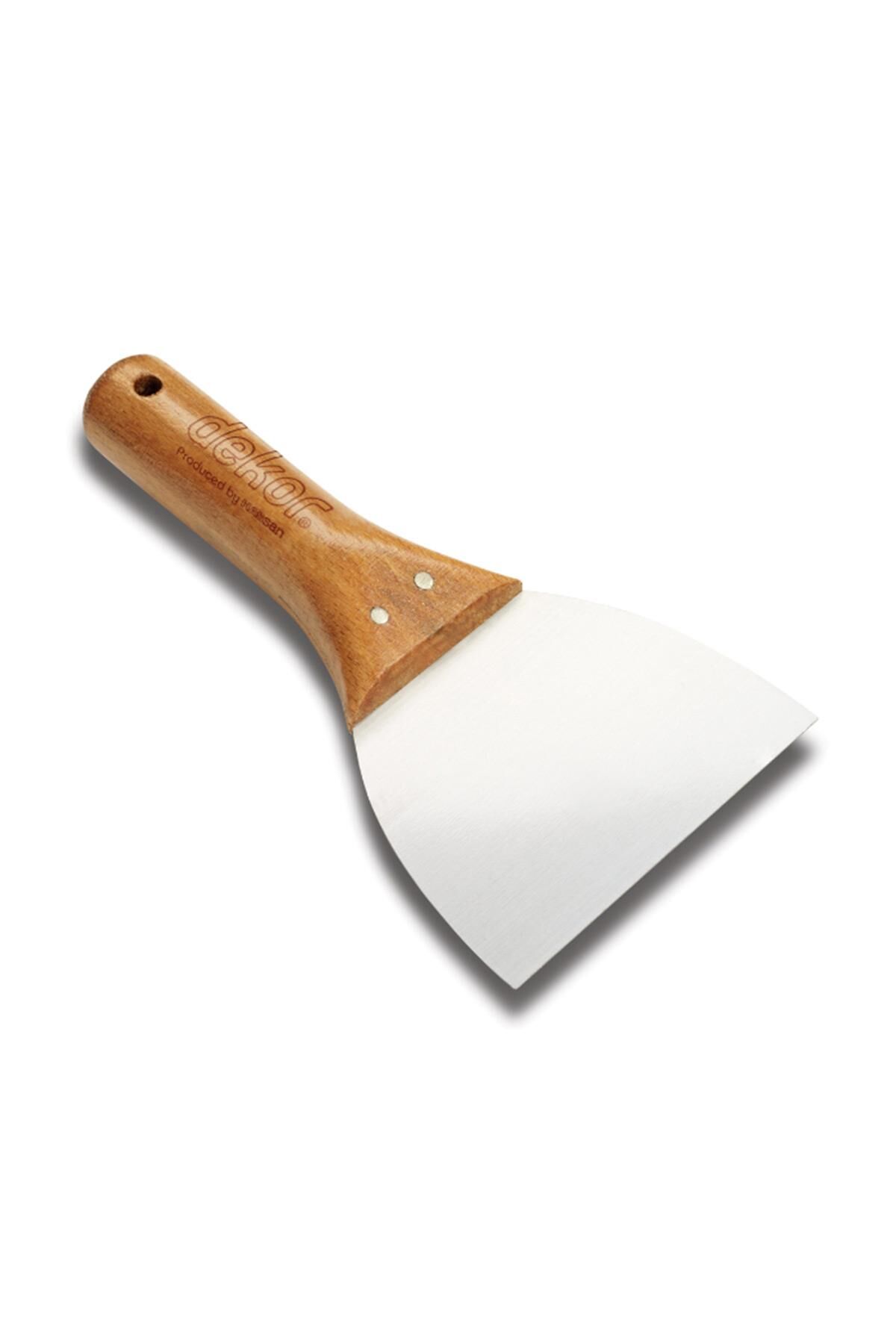 Dekor Ahşap Saplı Spatula 14 cm.