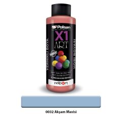 Polisan X1 Art Vernikli Hobi Boyası Akşam Mavisi 120 ml.