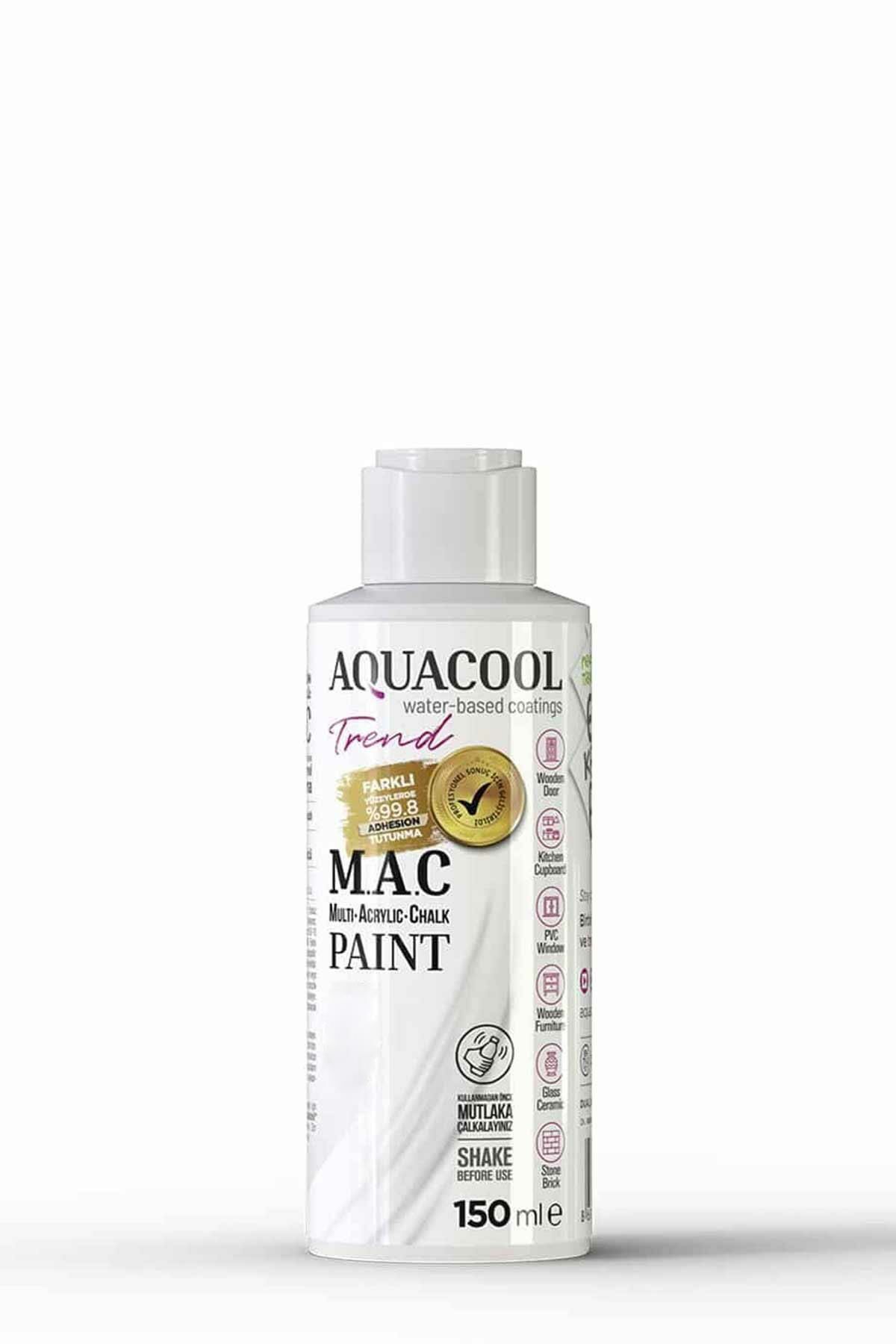 Aquacool Trend M.A.C Su Bazlı Akrilik Dönüşüm Boyası 150 ml.