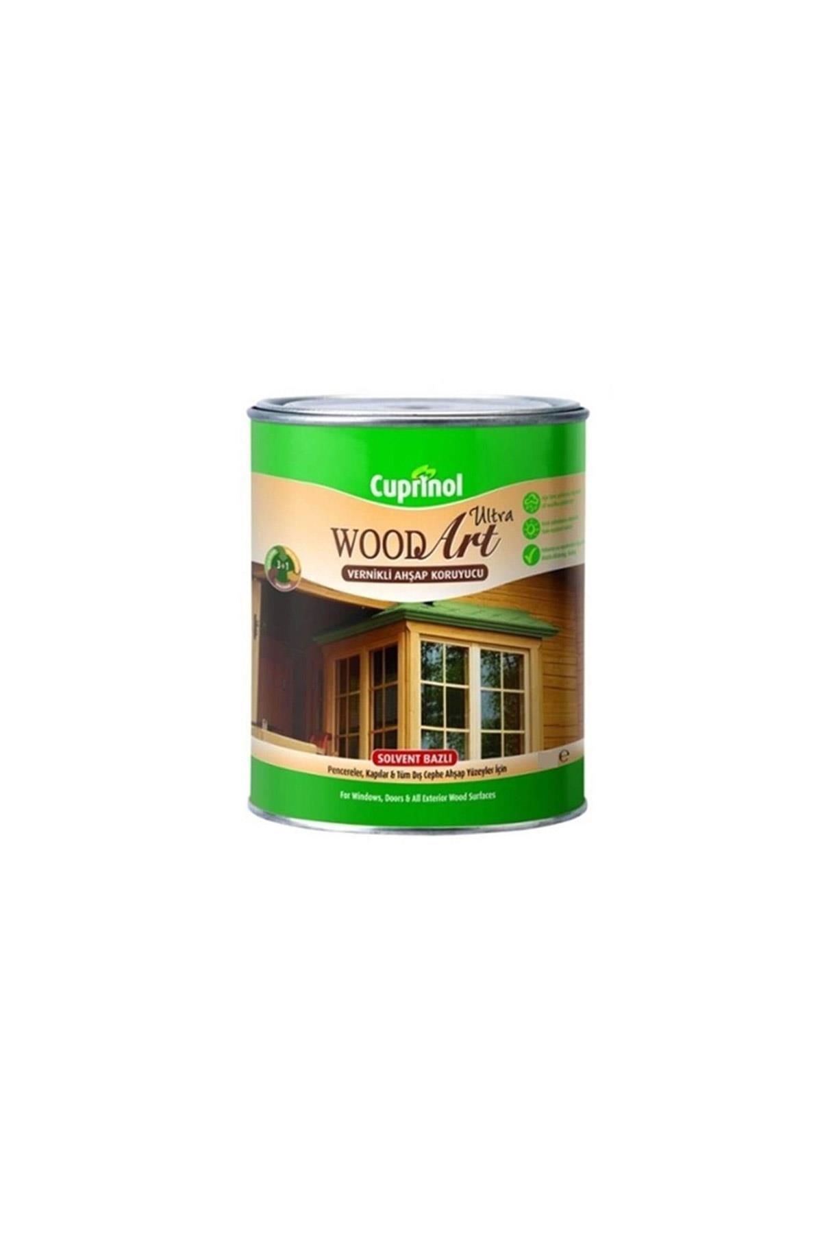 Cuprinol Woodart Ultra Vernikli Ahşap Koruyucu 0,75 lt. Açık Meşe