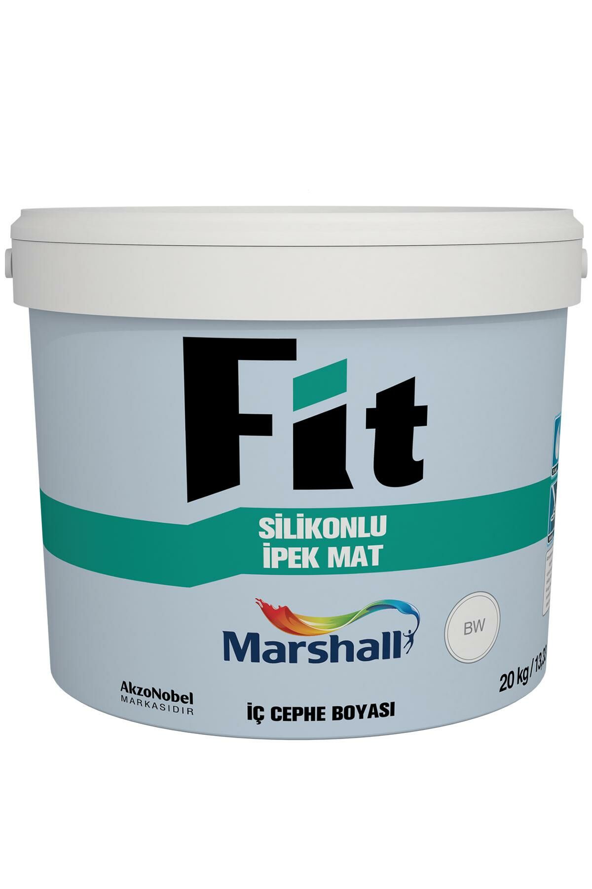 Marshall Fit Silikonlu İpek Mat İç Cephe Boyası 20 Kg 1. Grup