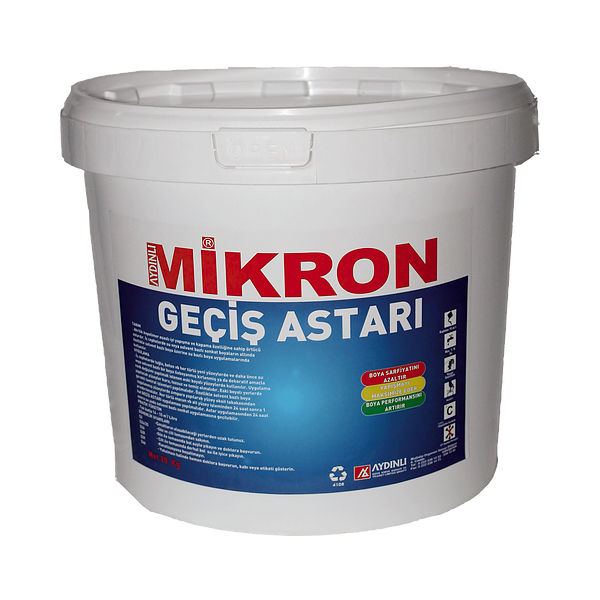 Mikron Geçiş Astarı 10 Kg. Beyaz