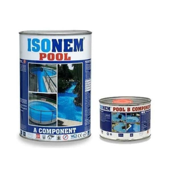 Isonem Pool Havuz Boyası 4,5 Kg Mavi (A+B Komponent)