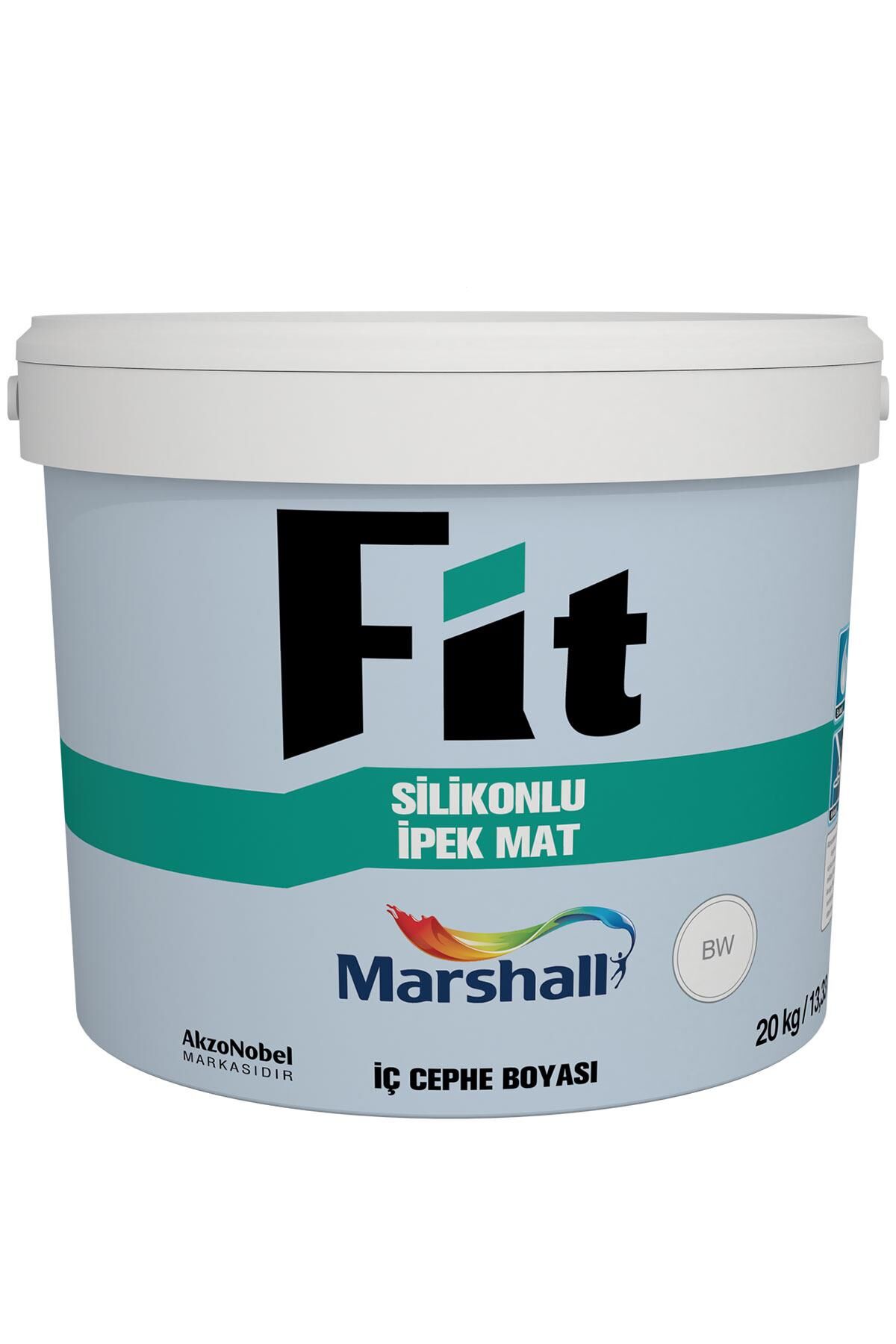 Marshall Fit Silikonlu İpek Mat İç Cephe Boyası 10 Kg 1.Grup