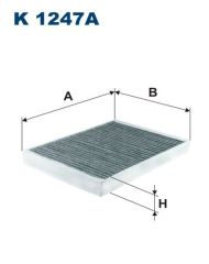 Filtron K1247A Polen Filtresi P407-C5-C6 1.6 16V-1.6 Hdı-2.0 16V-