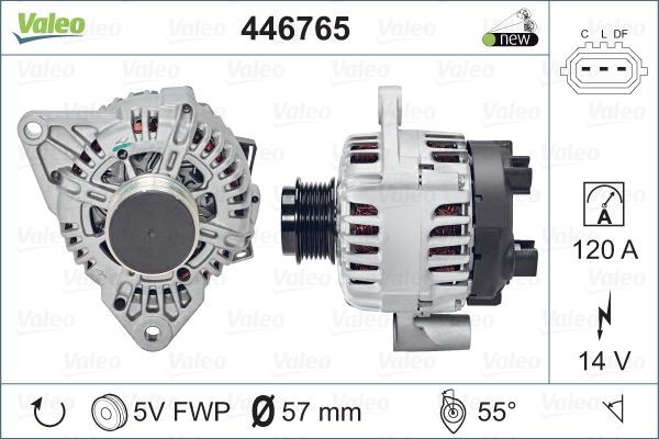 Valeo 446765 Alternatör Hyundaı Verna Dıesel- Accent