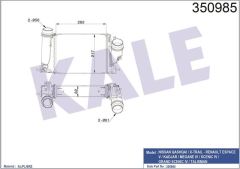 Kale 350985 Turbo Radyatörü Megane Iv Al-Pl-Brz