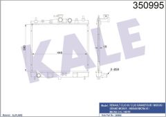 Kale 350995 Radyatör Nıssan Mıcra